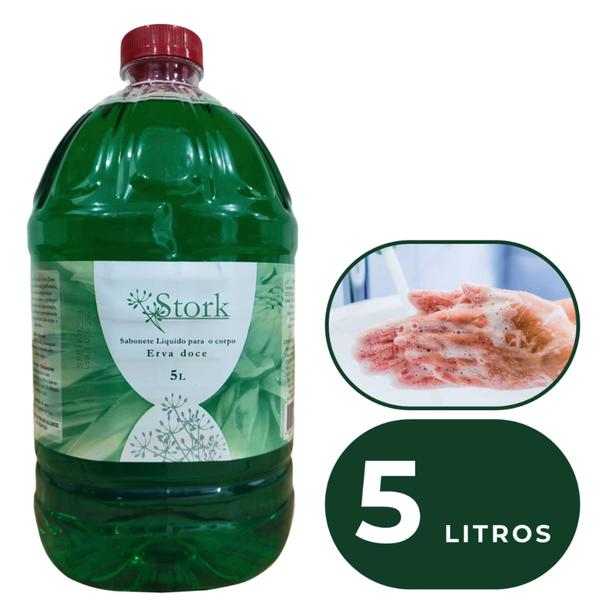 Imagem de Sabonete liquido stork erva doce 5lts