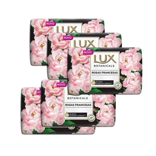 Imagem de Sabonete Lux Botanicals Rosas Francesas 85G Kit 5