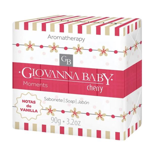 Imagem de Sabonete Moments Cherry Notas de Vanilla 90g - Giovanna Baby