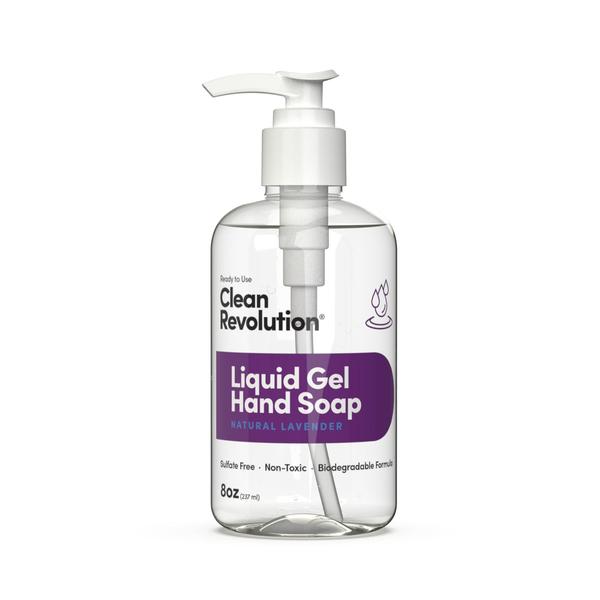 Imagem de Sabonete para mãos Clean Revolution Liquid Gel Silky Rich 240 ml