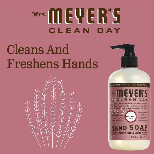 Imagem de Sabonete para mãos MRS. MEYER'S CLEAN DAY CLEANDAY Rosemary 370mL (x2)