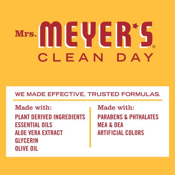 Imagem de Sabonete para mãos MRS. MEYER'S CLEAN DAY Clementine 370mL (pacote com 3)