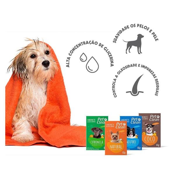 Imagem de Sabonete Pet Clean Citronela - 80 g