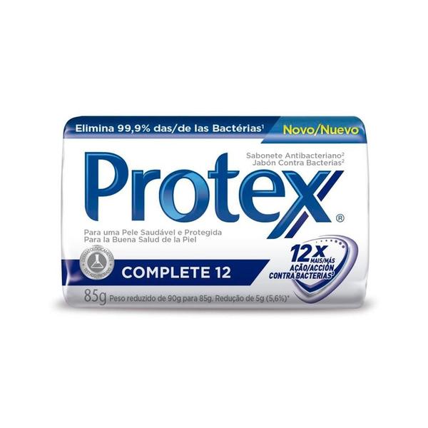 Imagem de Sabonete Protex Complete 12 Antibacteriano 85g Embalagem com 12 Unidades