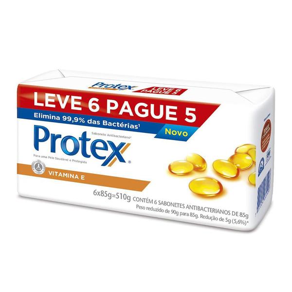 Imagem de Sabonete Protex Vitamina E 85g cada Leve 6 Pague 5