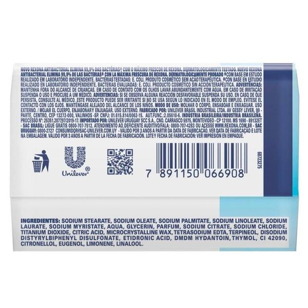 Imagem de Sabonete Rexona Antibacterial Limpeza Profunda 84g Embalagem 12 Unidades