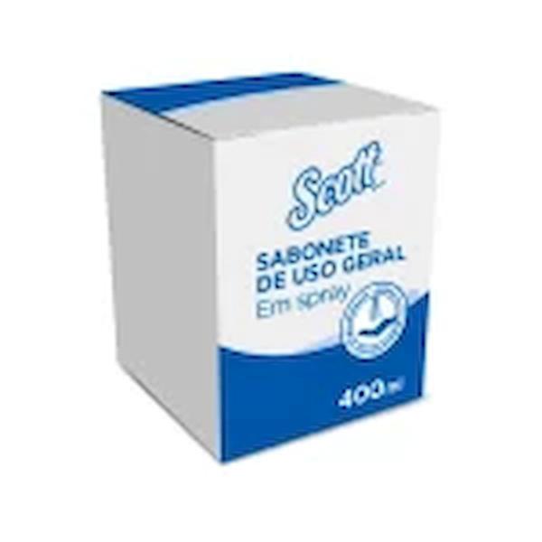 Imagem de Sabonete Spray Uso Geral Scott Refil Kit c/ 6 un 400ml 