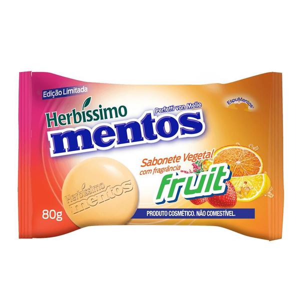 Imagem de Sabonete Vegetal Herbíssimo Mentos Fruit