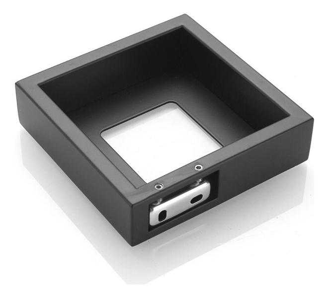 Saboneteira Banheiro Porta Sabonete Parede Aço Inox Vidro - Sensi D'Acqua Imagem de Saboneteira Banheiro Porta Sabonete Parede Aço Inox Vidro
