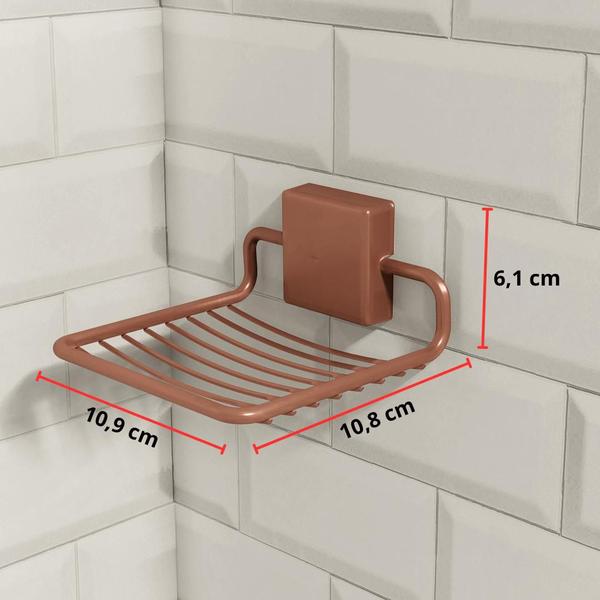 Imagem de Saboneteira de Parede - Organizador de Banheiro  - Linha Premium