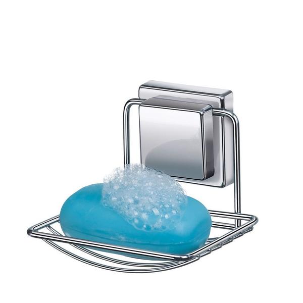 Saboneteira De Parede Porta Sabonete Aço Com Ventosa Arthi Imagem de Saboneteira De Parede Porta Sabonete Aço Com Ventosa Arthi