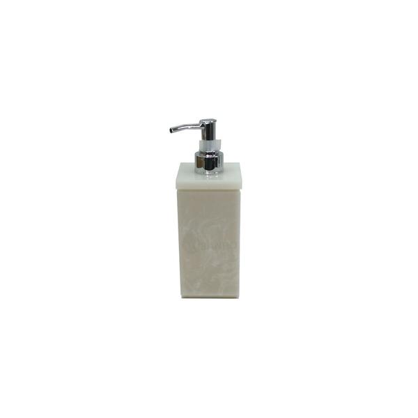 Saboneteira Líquida Clean Decor ABS Travertino - Decor Acrilicos Imagem de Saboneteira Líquida Clean Decor ABS Travertino