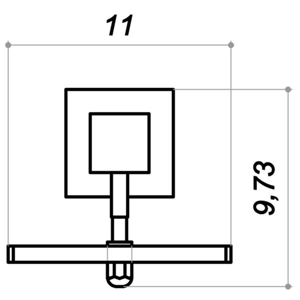 Imagem de Saboneteira para parede banheiro box lavabo 4433 cr