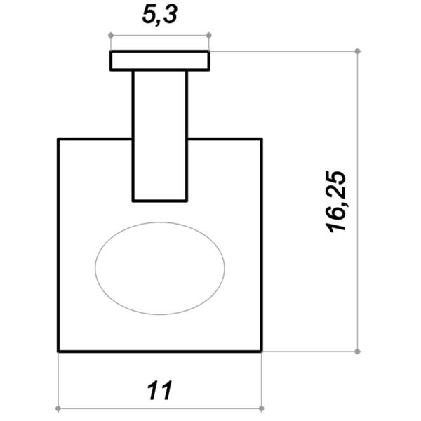 Imagem de Saboneteira para parede banheiro box lavabo 4433 cr