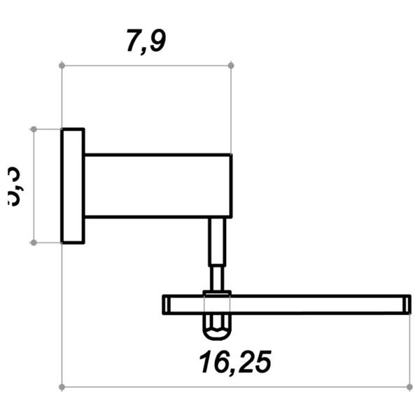 Imagem de Saboneteira para parede banheiro box lavabo 4433 cr