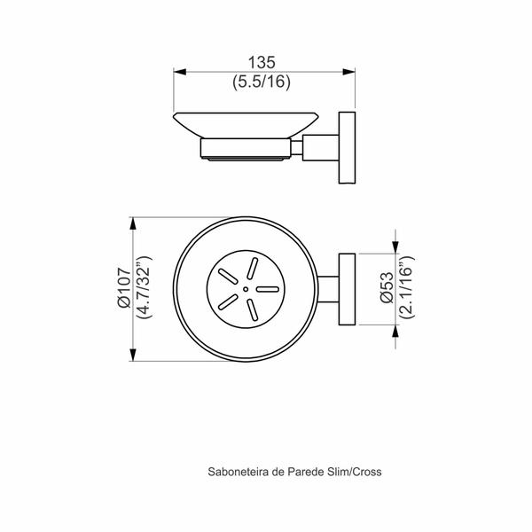 Imagem de Saboneteira Parede - Slim
