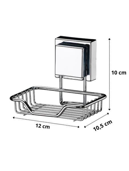 Imagem de Saboneteira porta sabonete Inox Ventosa sucção Future 7003