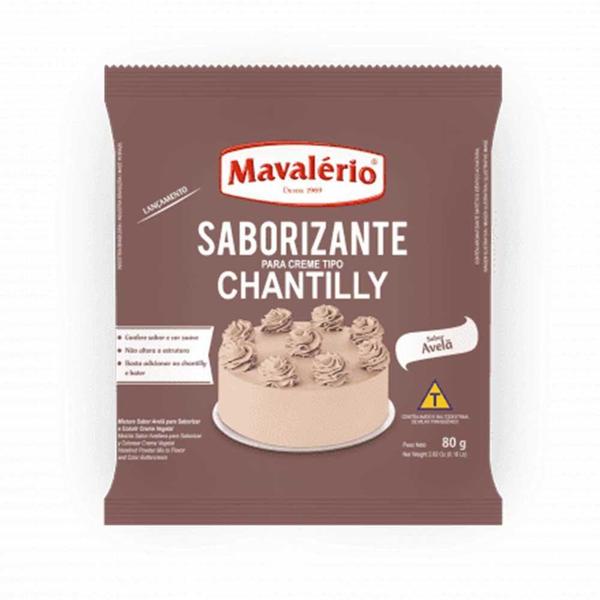 Imagem de Saborizante para Chantilly Avelã 80g Mavalério - Mavalerio