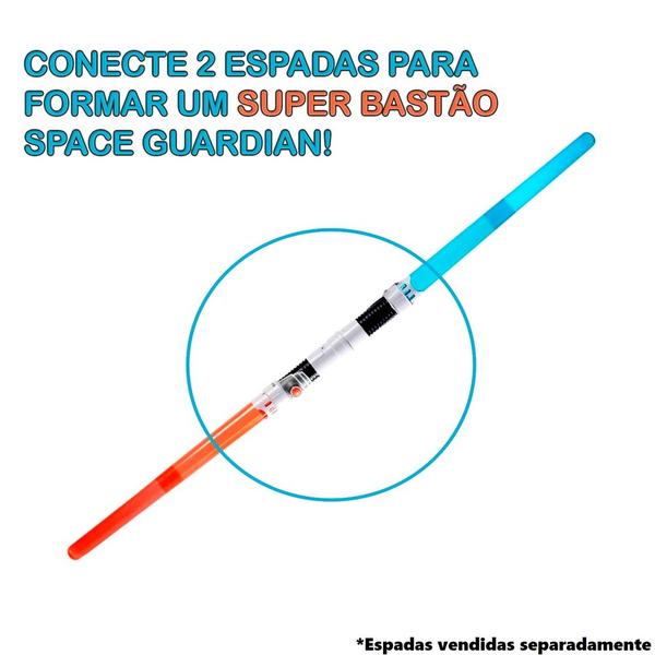 Imagem de Sabre de Luz Infantil Space Guardian Retrátil Polibrinq