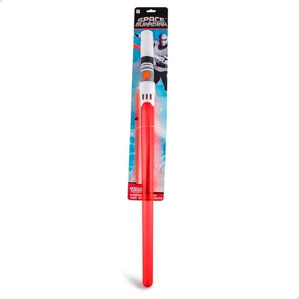 Sabre de Luz Infantil Space Guardian Vermelho com Som Polibrinq Imagem de Sabre de Luz Infantil Space Guardian Vermelho com Som Polibrinq