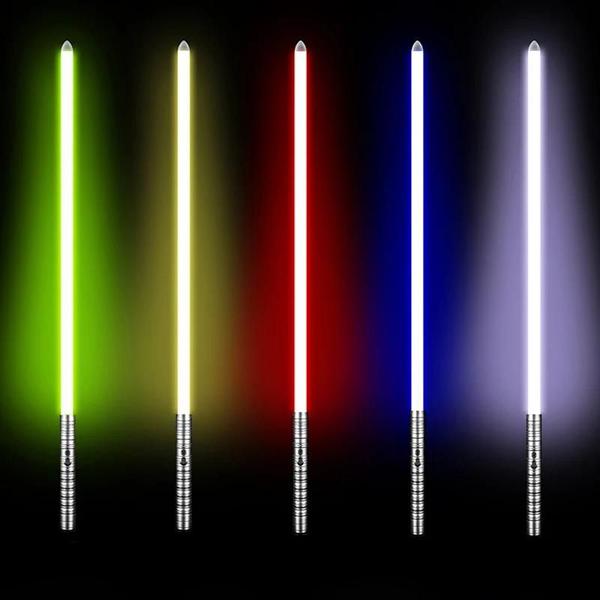 Imagem de Sabre de Luz RGB de Metal - Espada Laser Kpop Lightstick - Brinquedo Luminoso