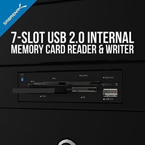 Imagem de Sabrent 75-in-1 Multi Flash Media Card Reader/writer (Com cabo de alimentação) (CRW-UINB)