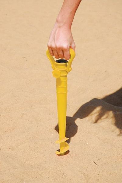 Imagem de Saca Areia C/ Suporte P/ Guarda-sol E Vara De Pescar - Mor