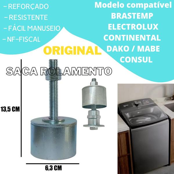 Saca Cesto E Saca Rolamentos P/ Lavadoras Brastemp E Consul - LOJA YPX ELITY Imagem de Saca Cesto E Saca Rolamentos P/ Lavadoras Brastemp E Consul