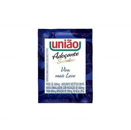 Imagem de Sachê Açucar Adoçante União Sucralose 600Mg C/1200 (3Cxs)