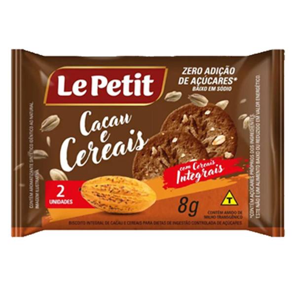 Sache Biscoito Cacau E Cereais Integral 180Un Clinica - Le Petit Imagem de Sache Biscoito Cacau E Cereais Integral 180Un Clinica