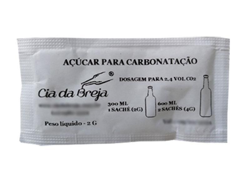 Imagem de Sachê De Açúcar Para Carbonatação - 730G (Aprox. 300 Un)