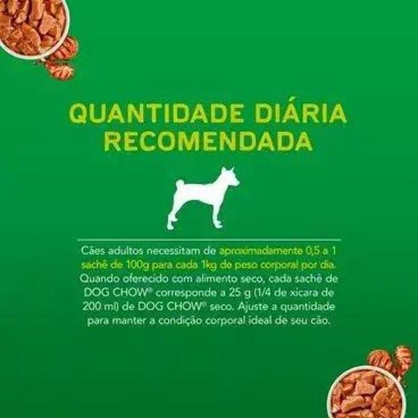 Sache dog chow adulto tds/tamanhos cordeiro 100g Imagem de Sache dog chow adulto tds/tamanhos cordeiro 100g
