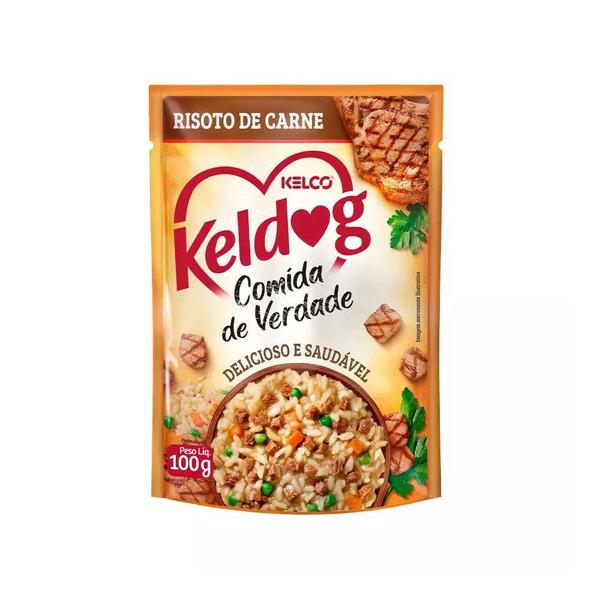 Imagem de Sachê Keldog Sabor Risoto de Carne para Cães 100g