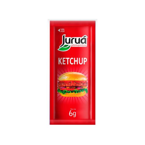 Imagem de Sachê Ketchup Tradicional Juruá 6g com 150 Unidades