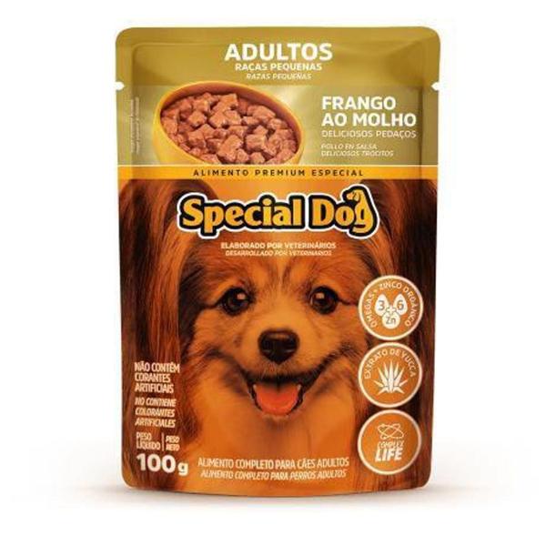 Imagem de Sache Special Dog Adulto Raça Peq. Frango 100g Cx 12 Uni