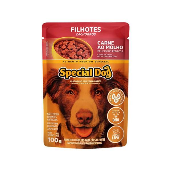 Imagem de Sache Special Dog Filhote Frango 100g Cx 12 Uni