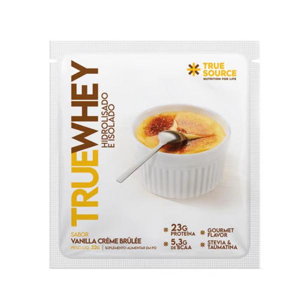 Imagem de Sachê True Whey Proteína Vanilla Creme Brulee True Source 32g