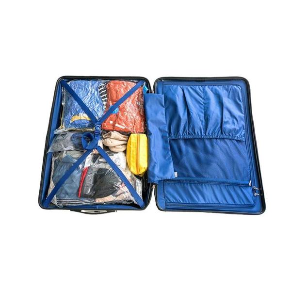 Imagem de Saco à Vácuo Roupa Proteger Organizar 70 x 110 cm kit 12 Clink + Bomba