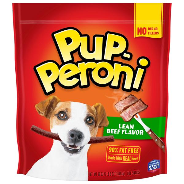 Imagem de Saco de 1,1 kg com sabor de carne magra Dog Treats Pup-Peroni