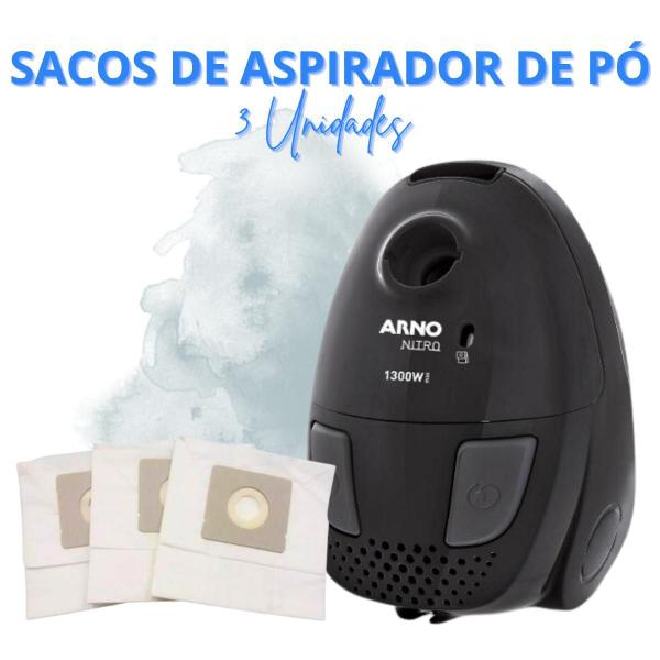 Imagem de Saco de aspirador de pó arno nitro ref.2174 de 3 und.