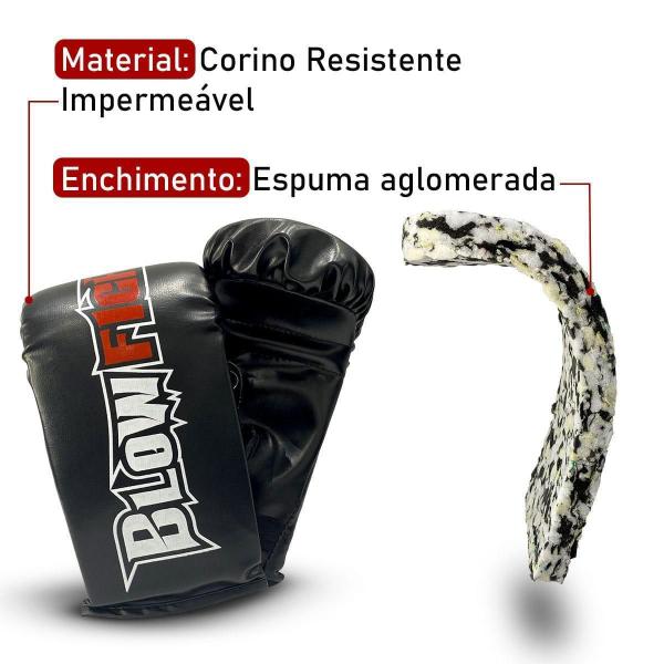 Imagem de Saco De Boxe Profissional/ Lona Impermeável 90 Cheio+ 1