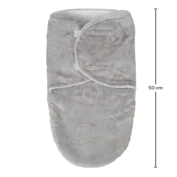 Saco De Dormir Buba Baby Envolve Bebe Com Ajuste Supermacio Soft Cinza 14410 Neutro Imagem de Saco De Dormir Buba Baby Envolve Bebe Com Ajuste Supermacio Soft Cinza 14410 Neutro