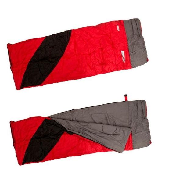 Imagem de Saco de Dormir Camping Liberty 4ºC a 10C - Nautika - Vermelho e Preto