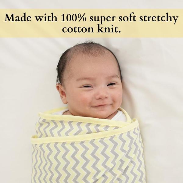 Imagem de Saco de dormir macio Swaddle Wrap Miracle Blanket para recém-nascidos