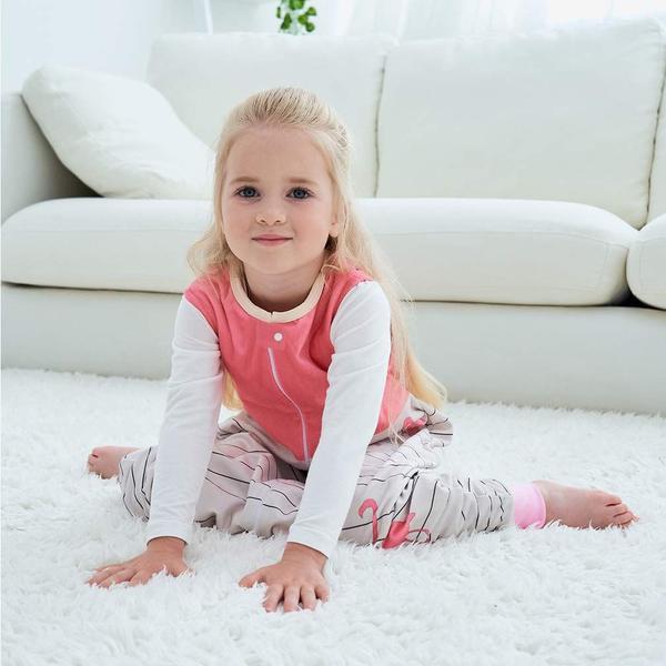 Imagem de Saco de dormir MICHLEY Toddler com pés sem mangas 1-3T rosa