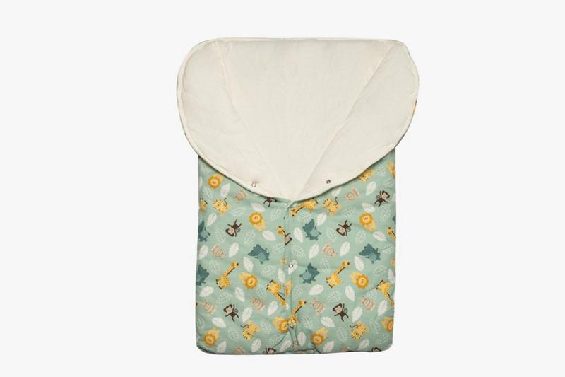 Saco de Dormir Porta Bebê 100 Algodão Nanna Baby - Floresta - Zany Baby Imagem de Saco de Dormir Porta Bebê 100 Algodão Nanna Baby - Floresta