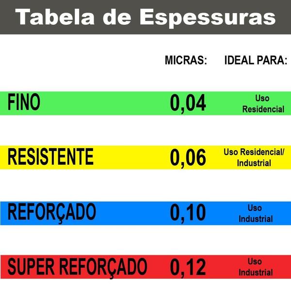 Imagem de Saco De Lixo 0,06 Resistente Com 4Kg -