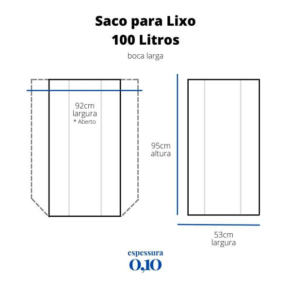 Imagem de Saco De Lixo 0,10 Reforçado Com 4Kg