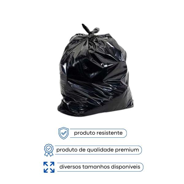 Imagem de Saco de lixo 100L (Reforçado) com 5kg