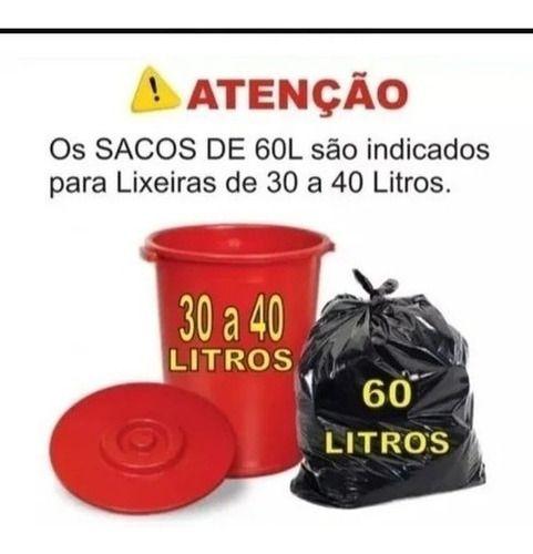 Imagem de Saco De Lixo 60 Litros Reforçado 100 Unidades